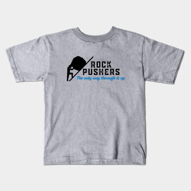 Rock Pushers Kids T-Shirt by Healwell